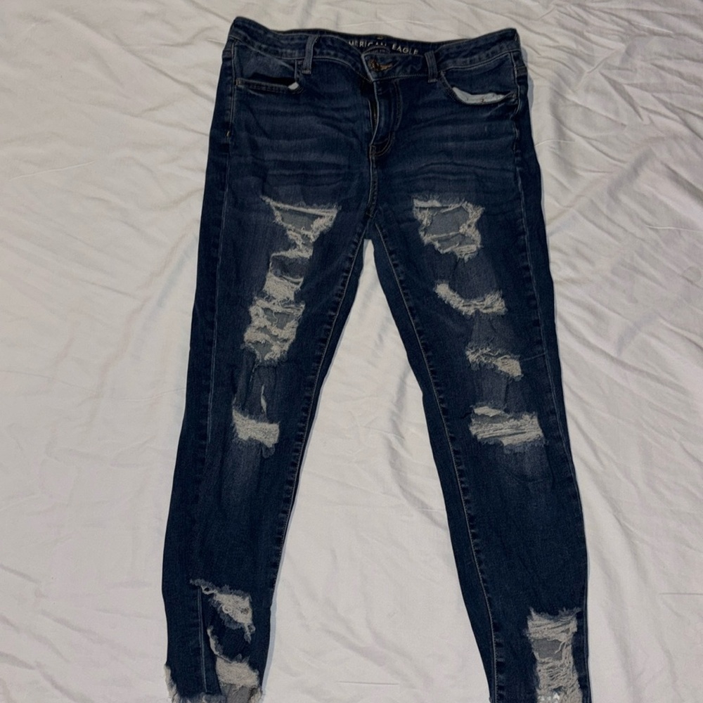 American eagle jegging crop jean